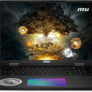 Ноутбук MSI Titan Dragon Edition 18 HX A2WJ-1251RU Core Ultra 9 290HX Plus 96Gb SSD4Tb NVIDIA GeForce RTX 5090 24Gb 18" IPS UHD+ (3840x2400) Windows 11 black WiFi BT Cam (9S7-1824D6-1251)