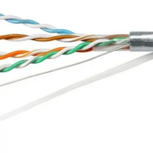 Кабель информационный Cabeus FTP-4P-Cat.5e-SOLID-OUT-LSZH-UV-100 кат.5E F/UTP 4 пары LSZH универсальный 100м черный