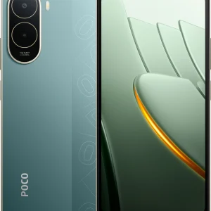 Смартфон Xiaomi Poco C81 Pro 128Gb 4Gb зеленый моноблок 3G 4G 2Sim 6.9" 720x1600 Android 13Mpix 802.11 a/b/g/n/ac NFC GPS GSM1900 microSD max1024Gb