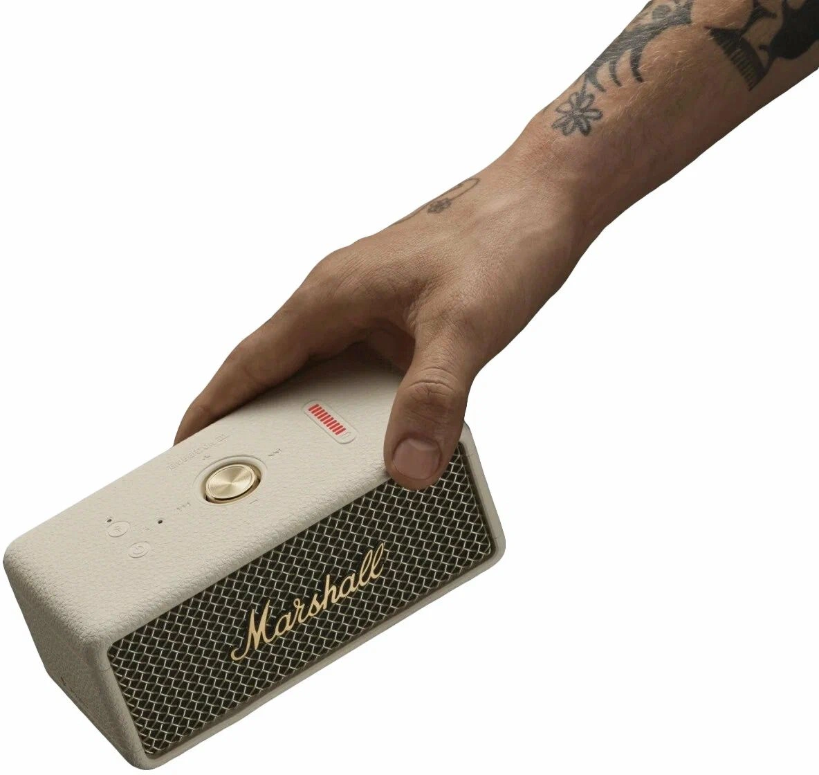 Колонка порт. Marshall Emberton III белый 20W 2.0 BT/USB (EMBERTON III WHITE)