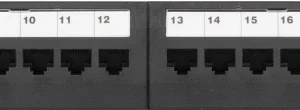 Патч-панель Nikomax NMC-RP24UD2-1U-BK 19" 1U 24xRJ45 кат.5E UTP