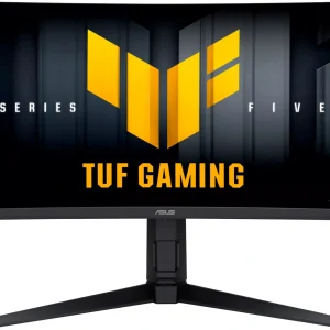 Монитор Asus 34" VG34WQL5A черный VA LED 21:9 HDMI M/M матовая HAS 4000:1 400cd 178гр/178гр 3440x1440 200Hz DP 4K USB 8.7кг