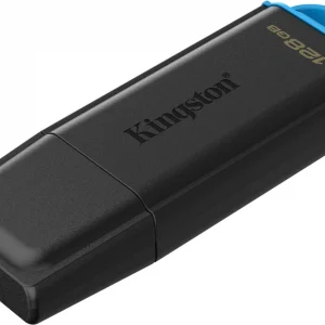 Флеш Диск Kingston 128GB DataTraveler Exodia DTXG2/128GB USB3.2 черный/голубой