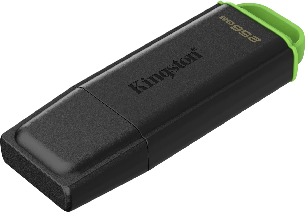 Флеш Диск Kingston 256GB DataTraveler Exodia DTXG2/256GB USB3.2 черный/салатовый