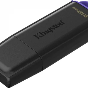 Флеш Диск Kingston 512GB DataTraveler Exodia DTXG2/512GB USB3.2 черный/фиолетовый