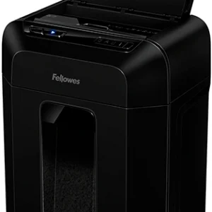 Шредер Fellowes AutoMax 90М черный с автоподачей (секр.P-4) фрагменты 90лист. 17лтр. скрепки скобы пл.карты