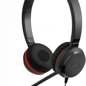 Наушники с микрофоном Jabra Evolve 20 SE черный 1.2м накладные USB оголовье (4999-823-369)