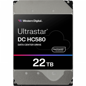 Жесткий диск / WD WUH722422AL5204 / Жесткий диск/ HDD WD SAS Server 22Tb Ultrastar DC HC580 7200 12Gb/s 512MB 1 year warranty