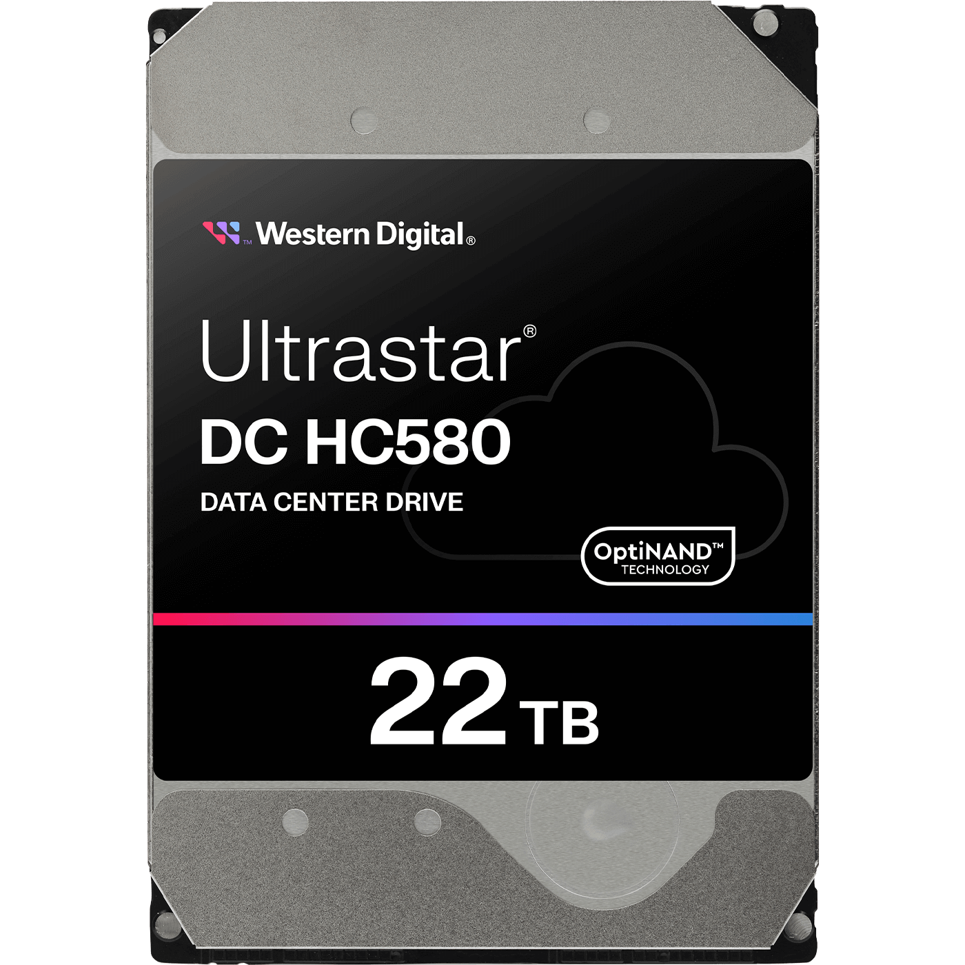 Жесткий диск / WD WUH722422AL5204 / Жесткий диск/ HDD WD SAS Server 22Tb Ultrastar DC HC580 7200 12Gb/s 512MB 1 year warranty