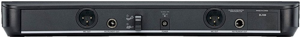 Радиосистема Shure BLX288E/SM58-M17 беспровод. черный