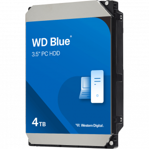 Жесткий диск / WD WD40EZZX / Жесткий диск/ HDD WD SATA3 4TB Blue 5400 RPM 64Mb 1 year warranty