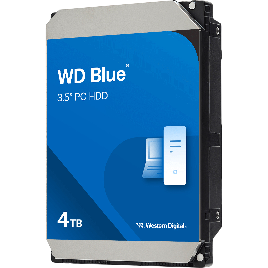 Жесткий диск / WD WD40EZZX / Жесткий диск/ HDD WD SATA3 4TB Blue 5400 RPM 64Mb 1 year warranty