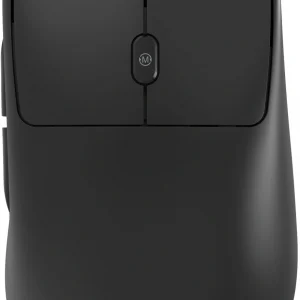 Мышь Оклик 489MW черный оптическая 3200dpi silent беспров. BT/Radio USB 6but (1885440)