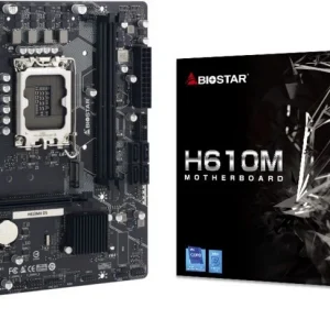 Материнская плата Biostar H610MH D5 Soc-1700 Intel H610 2xDDR5 mATX AC`97 8ch(7.1) GbLAN+VGA+HDMI