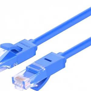 Кабель Ugreen NW102 1Гбит/с UTP 4 пары cat.6 Cu molded 3м синий RJ-45 (m)-RJ-45 (m) (11203)