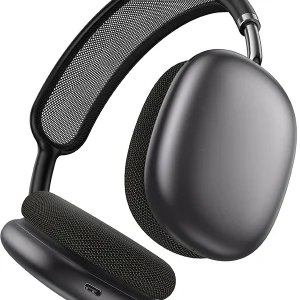 Наушники накладные Hoco W65 PLUS т.серый беспроводные bluetooth оголовье (50397)
