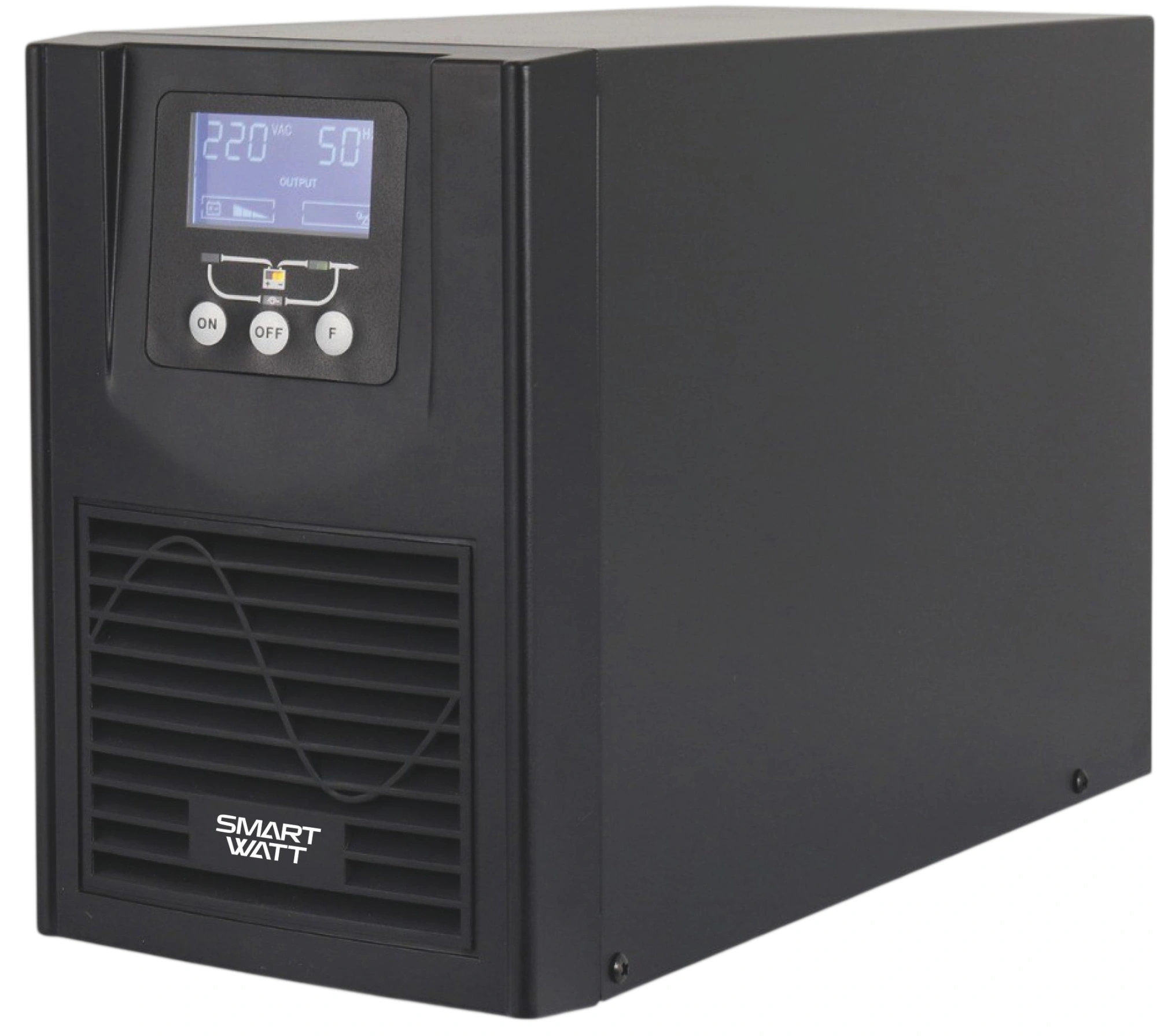 Источник бесперебойного питания Smartwatt IEC 1kVA 1000Вт 900ВА черный