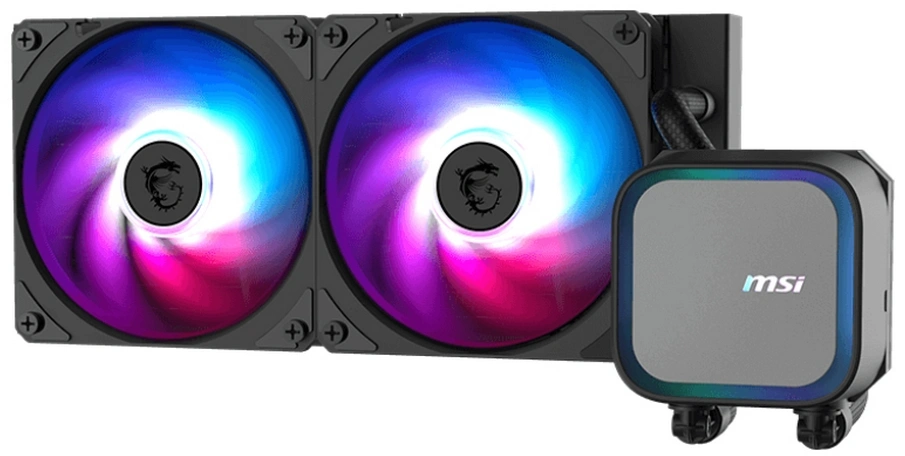 Система водяного охлаждения MSI Mag Coreliquid A13 240 RGB Soc-AM5/AM4/1700/1851 черный 3-pin 31.3dB Al 280W Ret (306-7ZWCA12-L80)