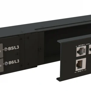 Блок распределения питания Elemy IPDU-6021 верт.размещ. 6xC19 36xC13 с мониторингом 16A IEC 309 2.8м
