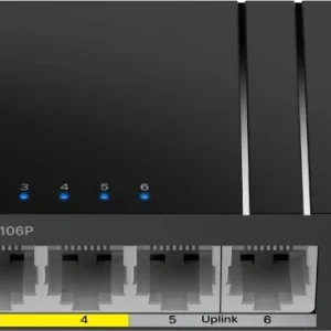 Коммутатор Cudy FS106P (L2) 6x100Мбит/с 4PoE 36W неуправляемый
