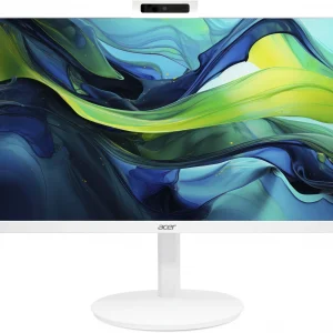 Моноблок Acer Aspire C27A-P1MTL 27" Full HD Core Ultra 5 115U (1.5) 16Gb SSD512Gb Arc graphics CR Eshell GbitEth WiFi BT клавиатура мышь Cam белый 1920x1080