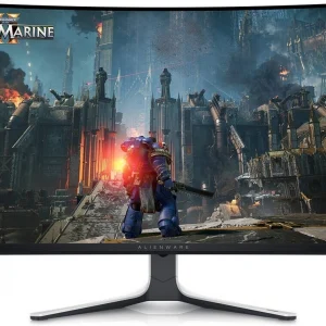 Монитор Dell 32" Alienware AW3225QF белый QD OLED LED 16:9 HDMI матовая HAS Piv 1000cd 178гр/178гр 3840x2160 240Hz G-Sync DP 4K USB 9.35кг