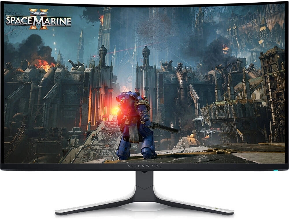 Монитор Dell 32" Alienware AW3225QF белый QD OLED LED 16:9 HDMI матовая HAS Piv 1000cd 178гр/178гр 3840x2160 240Hz G-Sync DP 4K USB 9.35кг