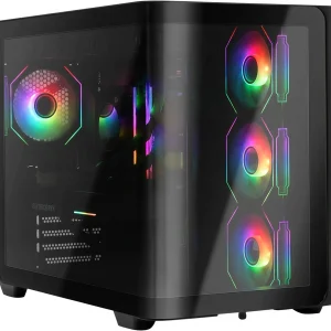ПК Bloody BD-PC CZ79V3 MT Core i9 14900KF (3.2) 64Gb SSD1Tb RTX5080 16Gb Windows 11 Home 64 2.5xGbitEth WiFi BT 1000W черный (RUS) (2170117)
