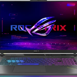 Ноутбук Asus ROG Strix G18 G814PM-S8117 Ryzen 9 8940HX 16Gb SSD512Gb NVIDIA GeForce RTX 5060 8Gb 18" IPS WUXGA (1920x1200) без ОС green WiFi BT Cam (90NR0L29-M005X0)