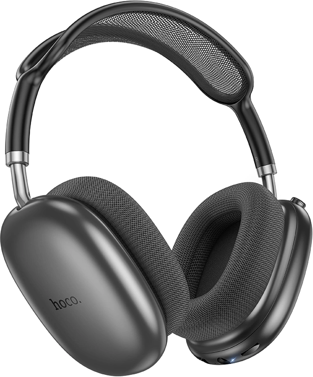 Наушники мониторные Hoco W55 TWS т.серый беспроводные bluetooth оголовье (32683)