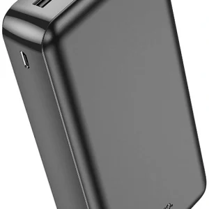 Мобильный аккумулятор Hoco J100A 20000mAh 2.1A 2xUSB-A черный