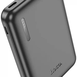 Мобильный аккумулятор Hoco J115 5000mAh 18.5W 2A 2xUSB-A черный