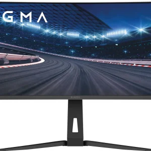 Монитор Digma 34" Overdrive 34A712Q черный VA LED 1ms 21:9 HDMI M/M матовая HAS Piv 450cd 178гр/178гр 3440x1440 200Hz DP UW 5.7кг