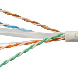 Кабель информационный Cabeus UTP-4P-CAT.6-SOLID-GY-100 кат.6 U/UTP 4 пары PVC внутренний 100м серый