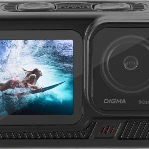 Экшн-камера Digma DiCam 970 1xCMOS 12Mpix черный
