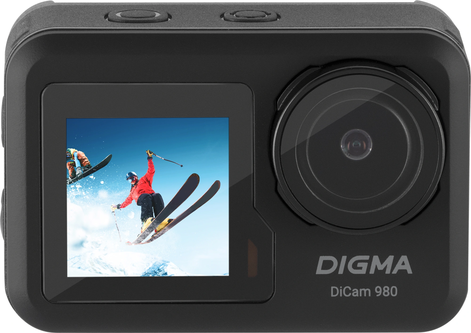 Экшн-камера Digma DiCam 980 1xCMOS 12Mpix черный