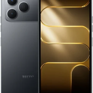 Смартфон Tecno Spark 50 128Gb 6Gb черный моноблок 3G 4G 2Sim 6.67" 720x1600 Android 16 50Mpix 802.11 a/b/g/n/ac/ax NFC GPS GSM900/1800 GSM1900 Protect FM microSD max2048Gb