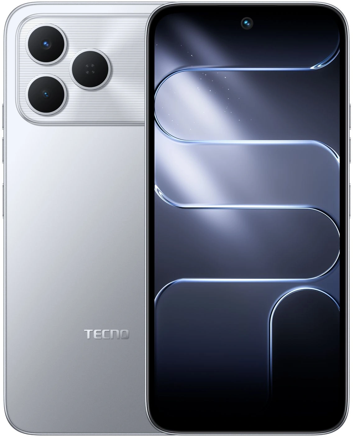 Смартфон Tecno Spark 50 128Gb 8Gb серый моноблок 3G 4G 2Sim 6.67" 720x1600 Android 16 50Mpix 802.11 a/b/g/n/ac/ax NFC GPS GSM900/1800 GSM1900 Protect FM microSD max2048Gb