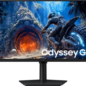 Монитор Samsung 27" Odyssey OLED G6 S27HG400EIXCI черный IPS LED 1ms 16:9 HDMI матовая HAS Piv 300cd 178гр/178гр 1920x1080 300Hz DP FHD 4кг