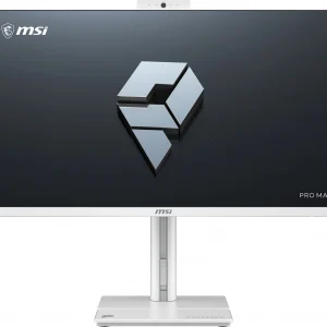 Моноблок MSI Pro MAX 27P Z 8MG-005 27" Full HD Ryzen 7 255 (3.8) 16Gb SSD512Gb RGr без ОС WiFi BT клавиатура мышь Cam белый 1920x1080
