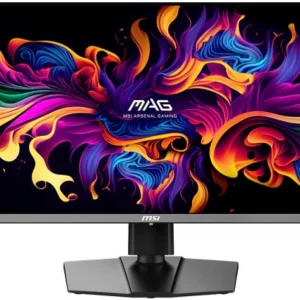 Монитор MSI 26.5" Mag 272QP QD-OLED X24 черный OLED LED 16:9 HDMI M/M HAS Piv 250cd 178гр/178гр 2560x1440 240Hz DP Quad 2K (1440p) USB 8.3кг