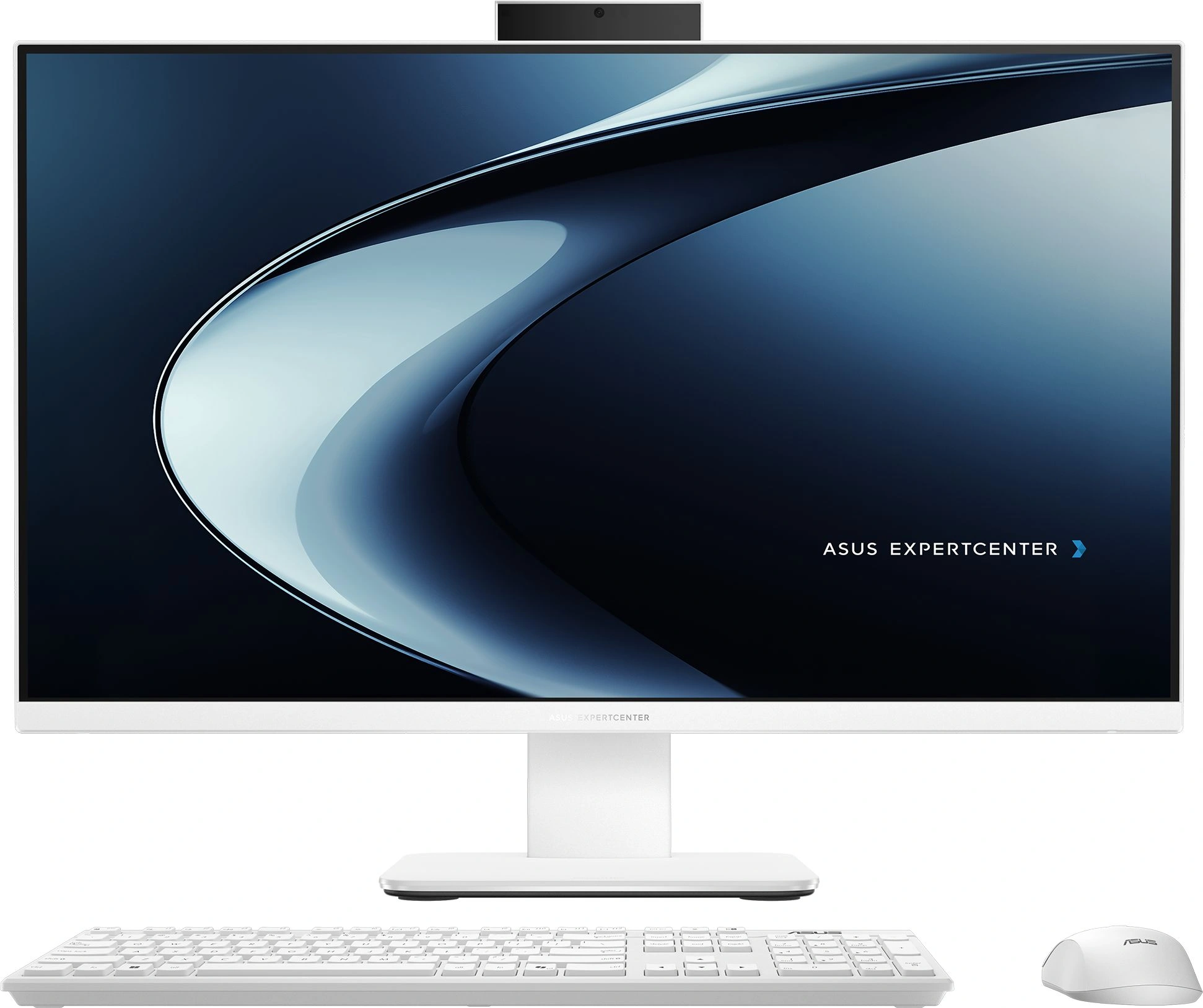 Моноблок Asus PM640KA-WPC0310 23.8" Full HD Ryzen AI 5 330 (2) 16Gb SSD512Gb RGr без ОС WiFi BT клавиатура мышь Cam белый 1920x1080