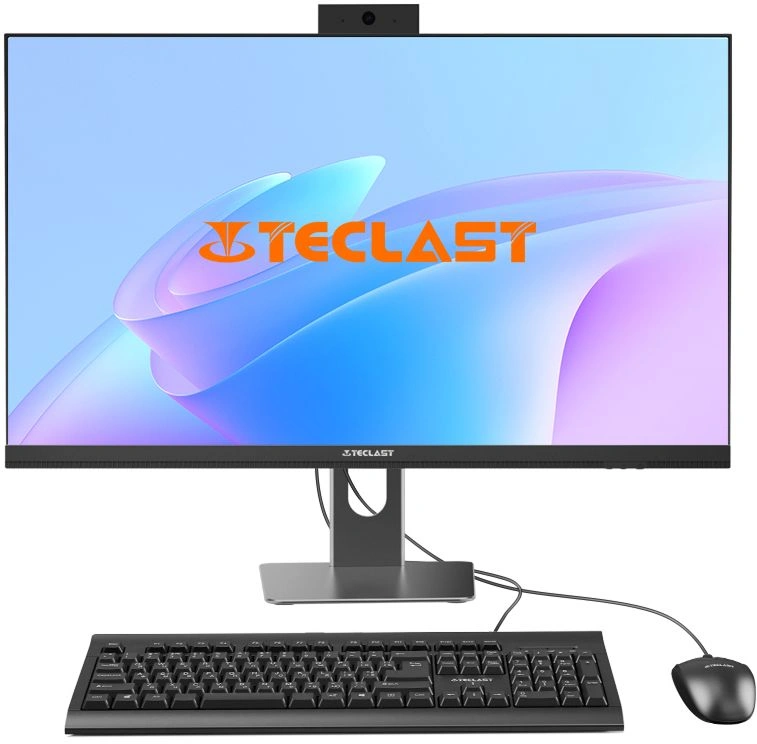 Моноблок Teclast T27 Air 27" 2K i5 12450H (2) 16Gb SSD512Gb UHDG CR Windows 11 Pro GbitEth WiFi BT 120W клавиатура мышь Cam черный 2560x1440