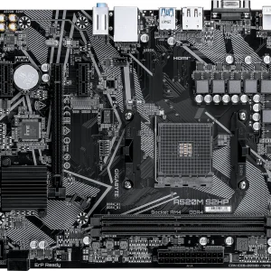 Материнская плата Gigabyte A520M S2HP Soc-AM4 AMD A520 2xDDR4 mATX AC`97 8ch(7.1) GbLAN RAID+VGA+HDMI+DP