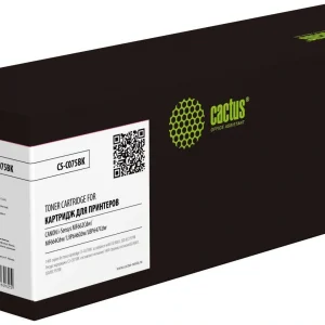 Картридж лазерный Cactus CS-C075BK 075 черный (1400стр.) для Canon i-SENSYS MF662Cdw/MF664Cdw/ LBP646Cdw/LBP647Cdw