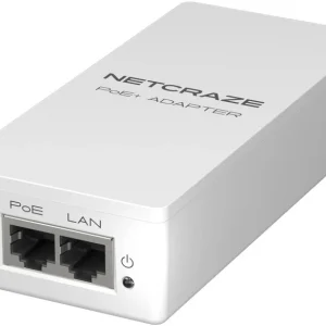 Инжектор PoE+ Keenetic NPA-150 10/100/1000BASE-T 30Вт 100-240В(АС)