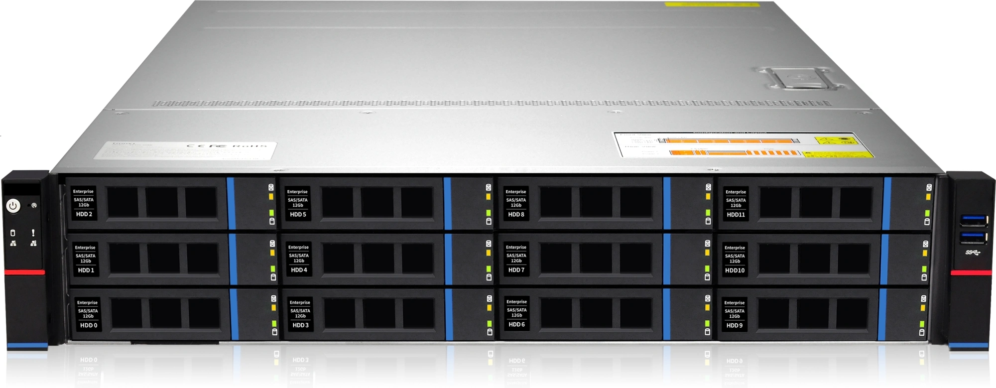 Сервер IRU Rock S2112P6 1x6731P 2x32Gb 2x480Gb SSD SATA 2x6Tb SATA 9460-8i 2x1300W w/o OS (2190643)