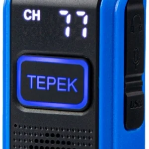 Рация Терек Спорт 199кан. до 3км сигн.Аналоговый синий (СПОРТ СИНИЙ)