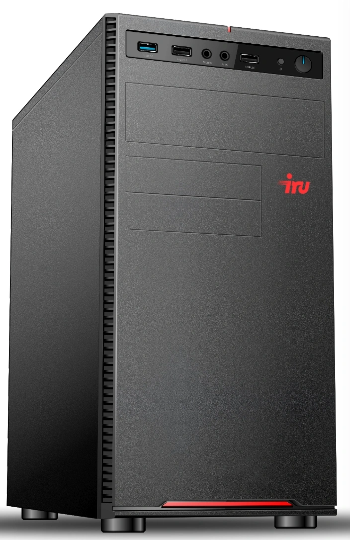 ПК IRU Corp 310 MT i7 13700F (2.1) 16Gb SSD1Tb GT610 2Gb Windows 11 Pro GbitEth 400W черный (RUS) (2191822)