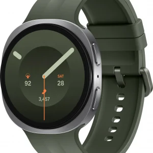 Смарт-часы Samsung Watch 9 1.5" Super AMOLED корп.серебристый рем.серебристый (SM-L355FZSACAU)